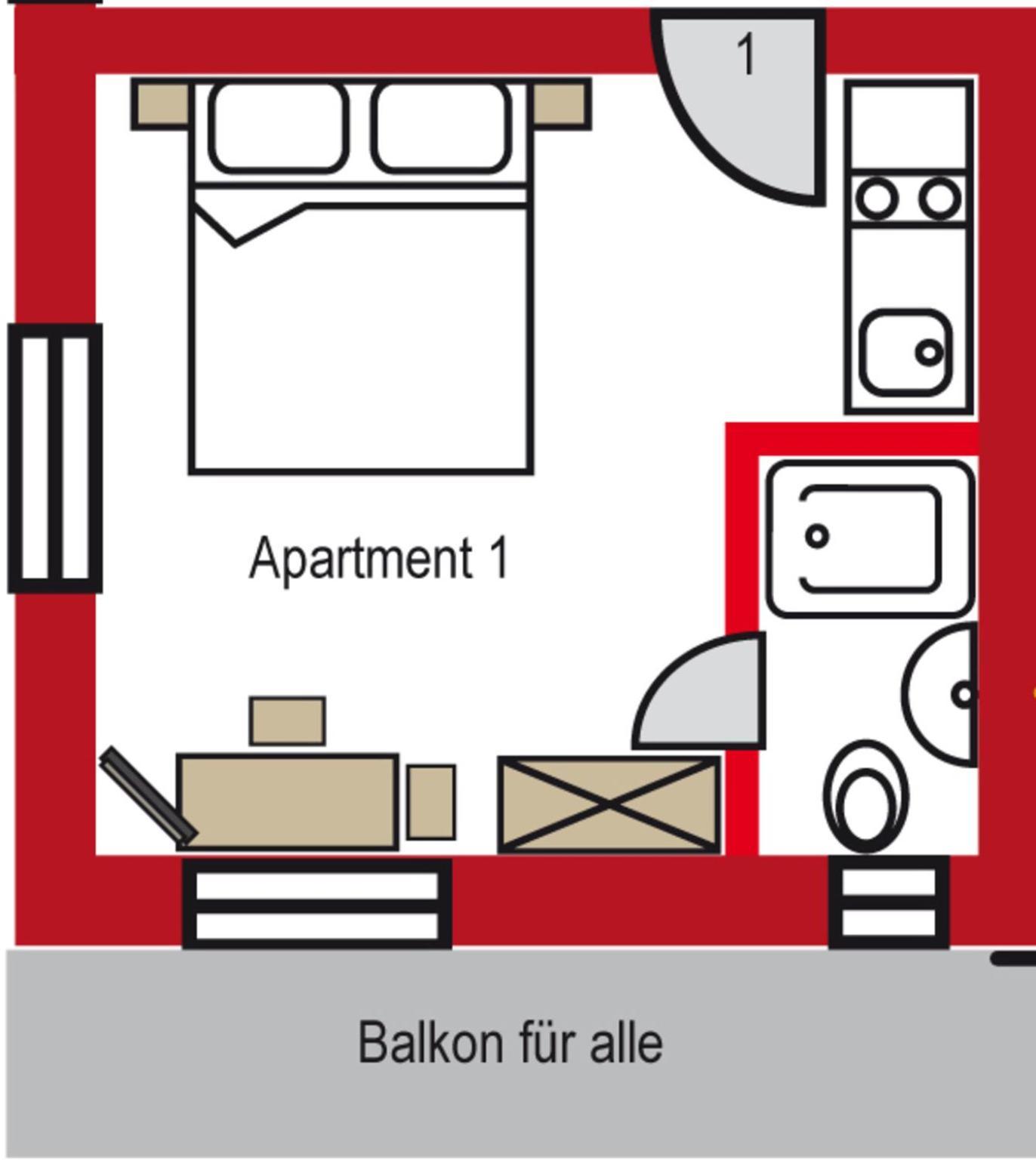 App 1 - Farbennest Mit Fruehstueck Teekueche, Sommerbergbahnen Inkl *